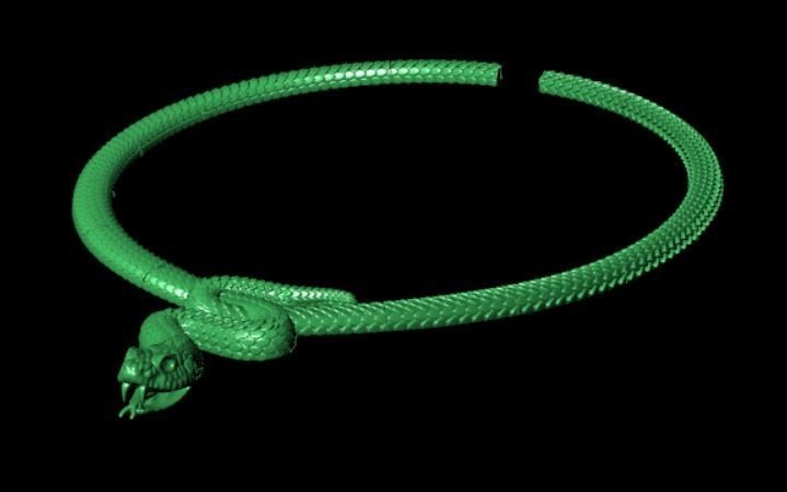  necklace od17 3D print model_9