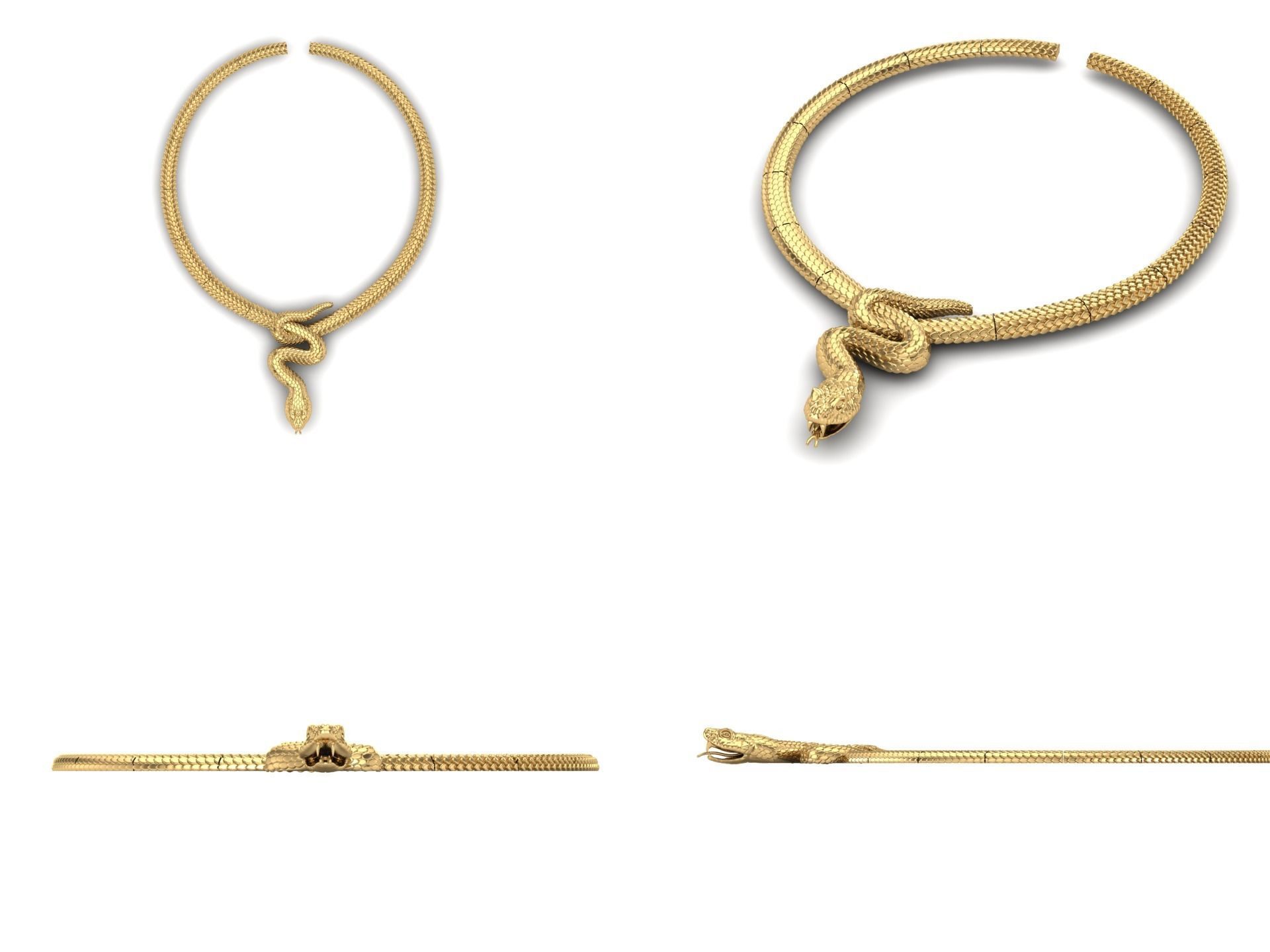  necklace od17 3D print model_4