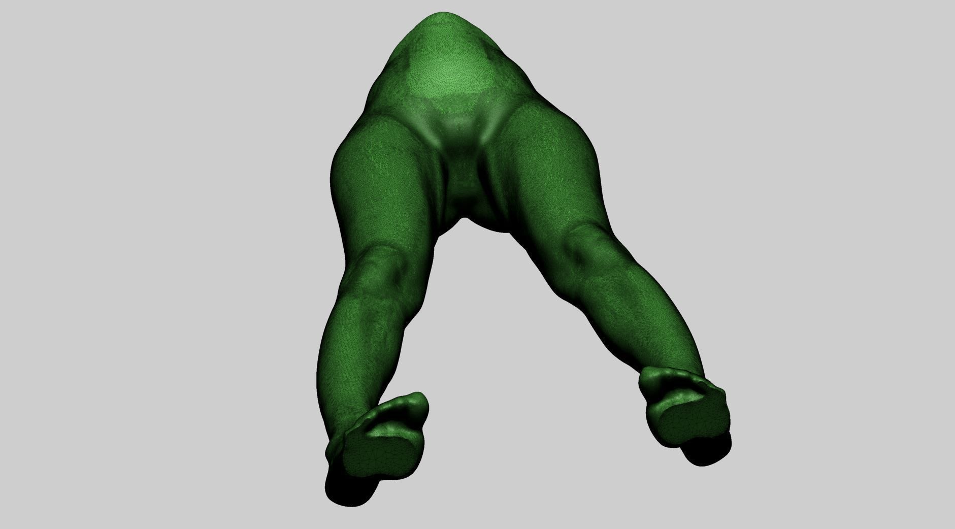 Female Lower Body Printable 3D print model_10