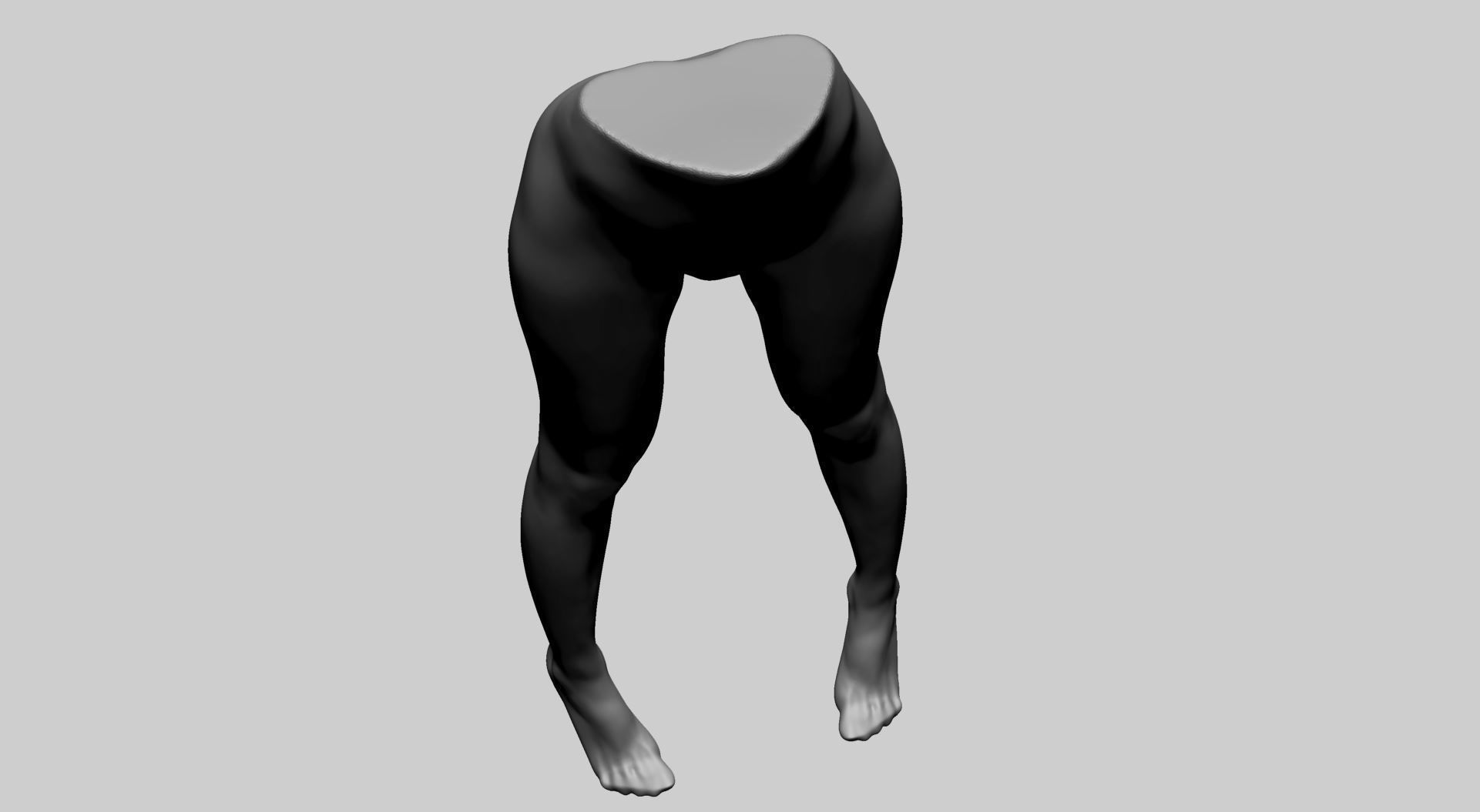 Female Lower Body Printable 3D print model_8