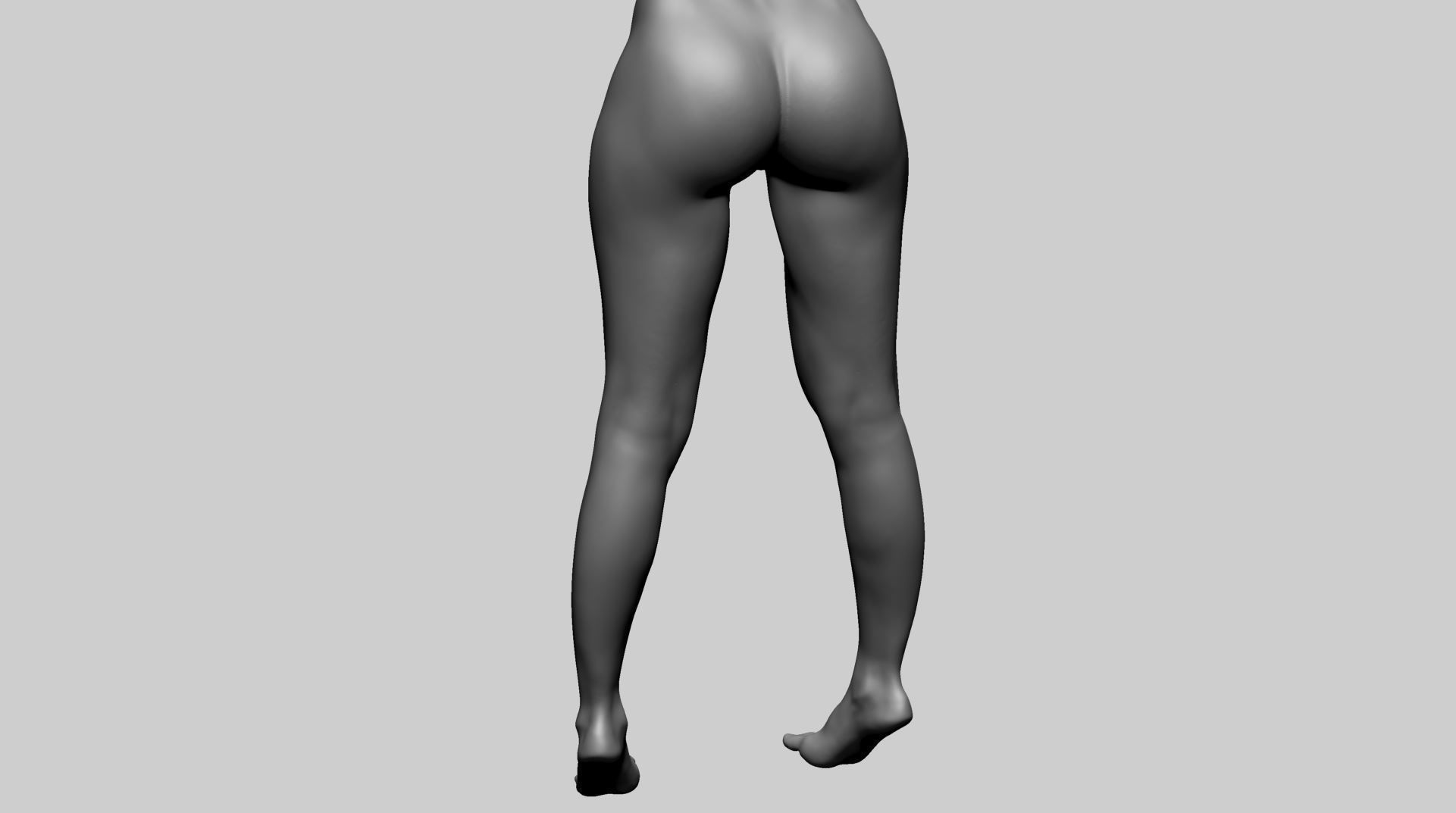 Female Lower Body Printable 3D print model_4