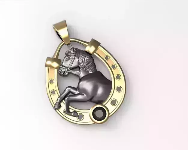 Horse Pendant New-1