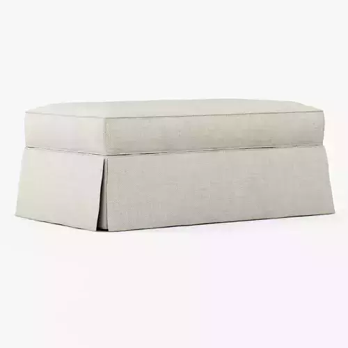 Charlotte III Storage Ottoman 3D model