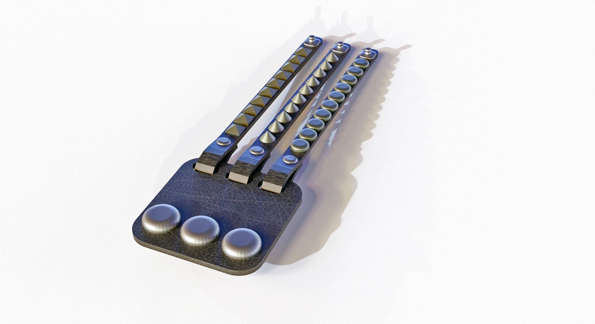 Rock Bracer  3D model_4