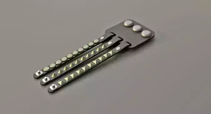 Rock Bracer  3D model