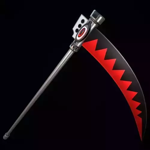 Soul Eater the Scythe Low-poly 3D model