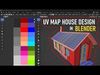 Lowpoly House 1 with roof Low-poly 3D model_1