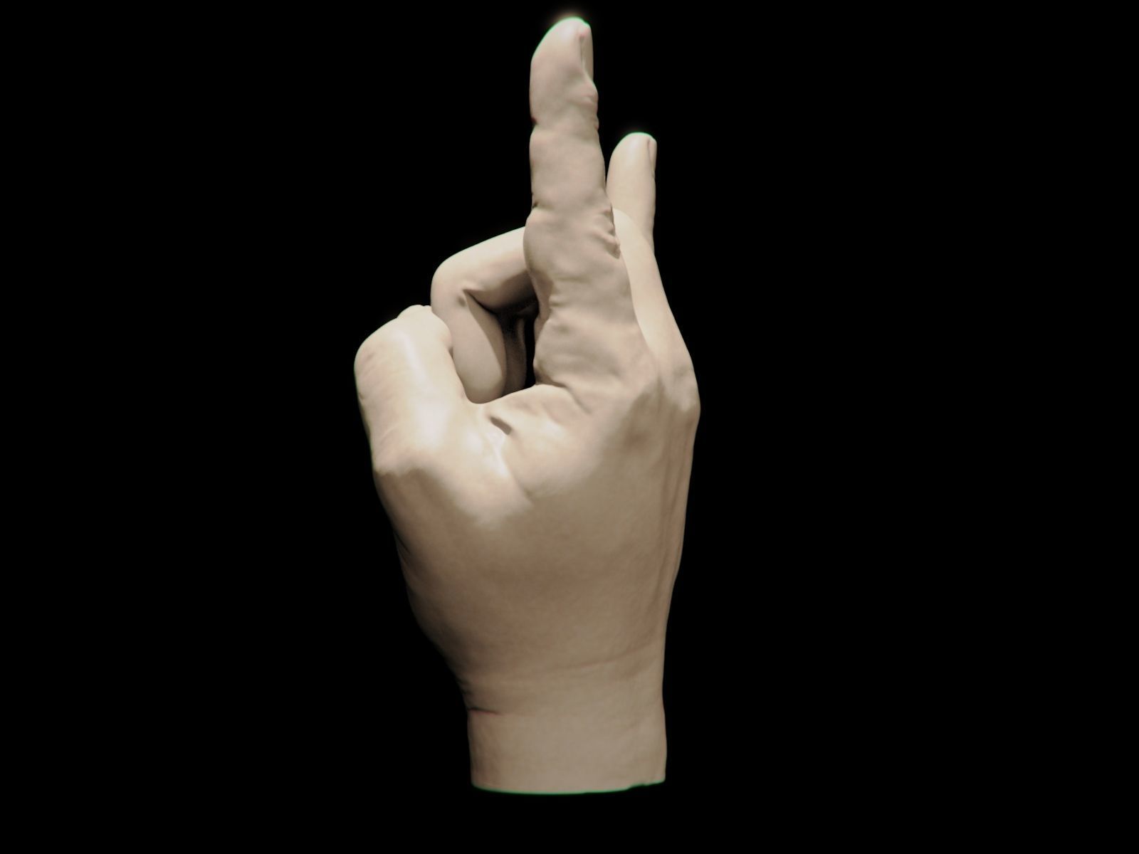 Rock On Pendant 3D print model_5