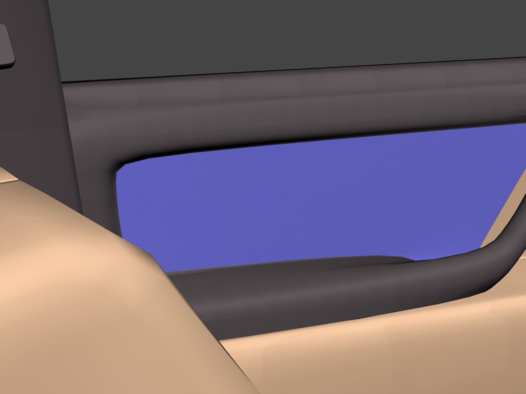 Toyota Land Cruiser J100 GXR 2004 high quality with engine 3D model_7