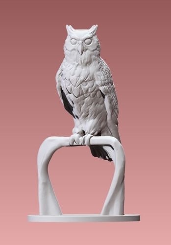Owl statue  3D print model