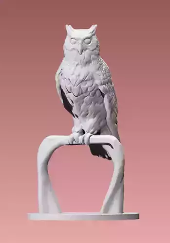 Owl statue 