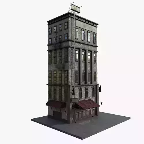 5-10 Old New york buildings Coffeshop 1930