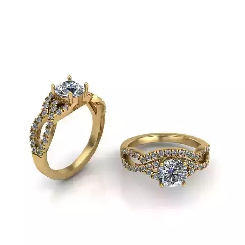 Solitaire Wedding Engagement Women Ring