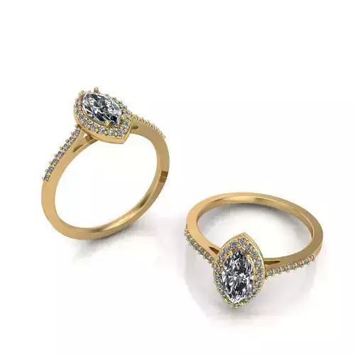 Solitaire Wedding Engagement Women Ring