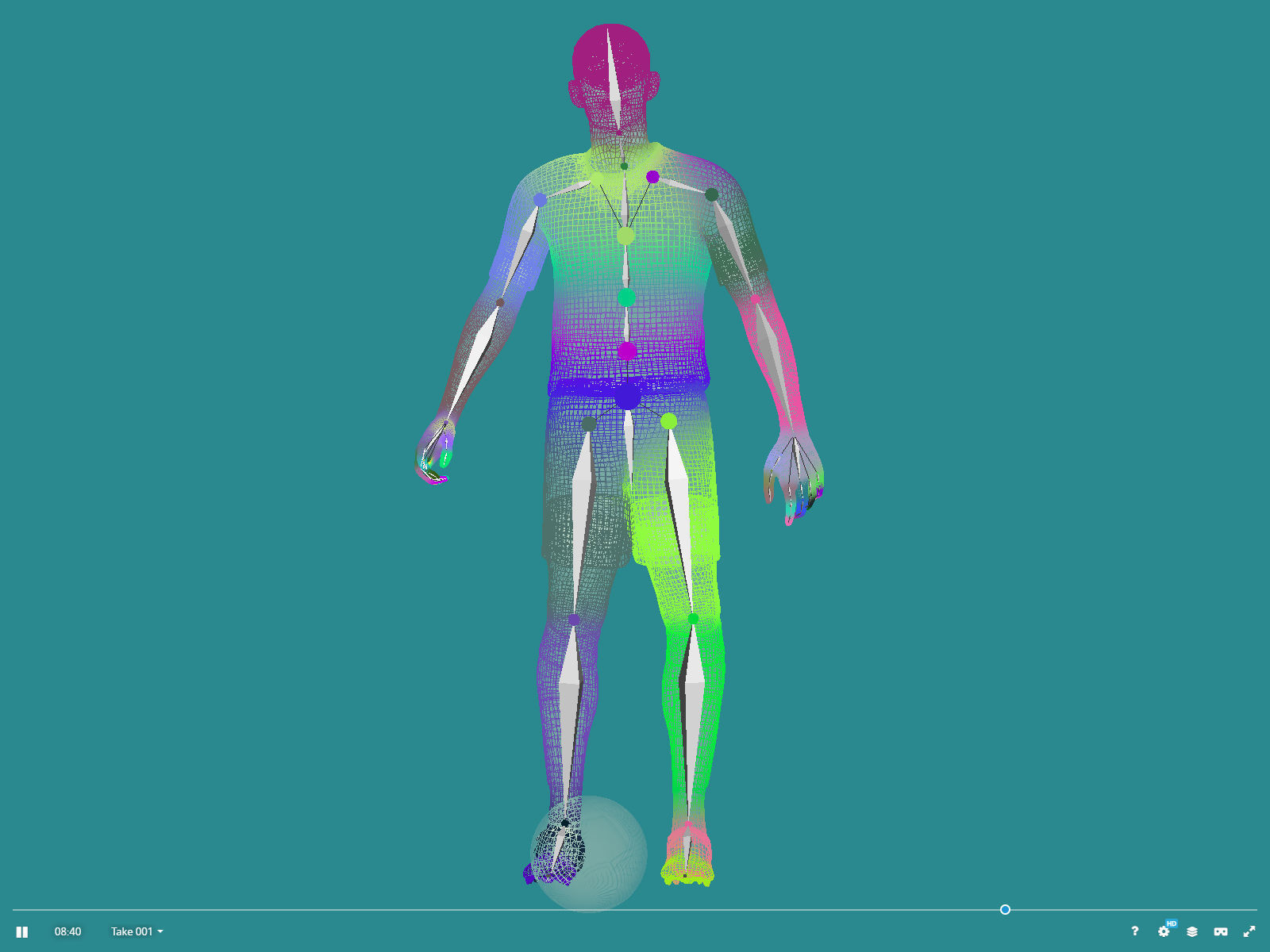 3D Rigged Phil Foden Manchester City  3D model_5