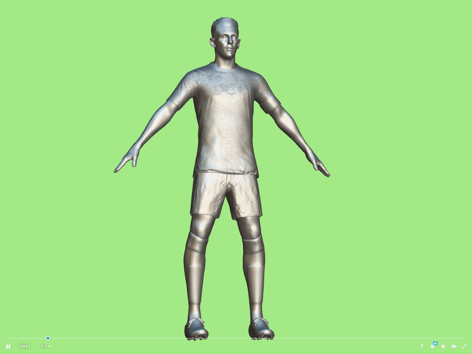 T-P Rigged Lewis Dunk Brighton and Hove Albion 3D model_3