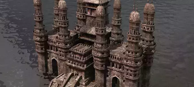 Babylonian Ancient Desert temple 1