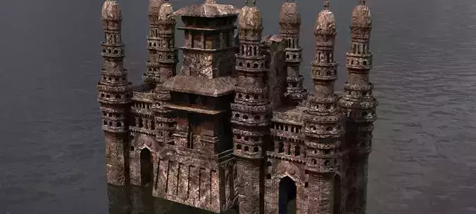 Babylonian Ancient Desert temple 2