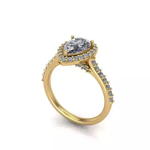 Solitaire Wedding Engagement Women Ring