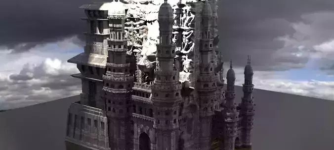 Oasis Xerxes Desert temple 2 