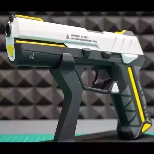 Life Size 3D Printed Kingdom Classic Pistol print3D