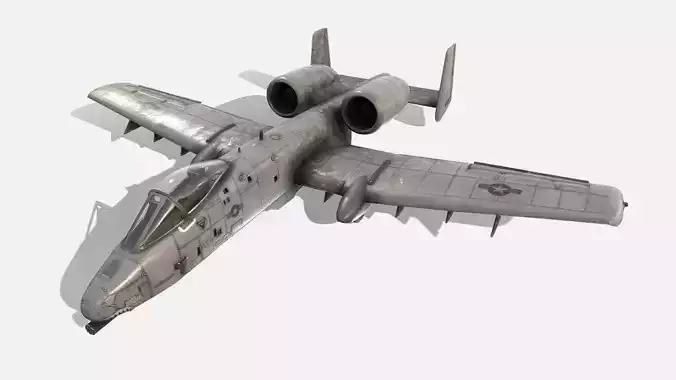 3D printed replica of the fearsome A-10