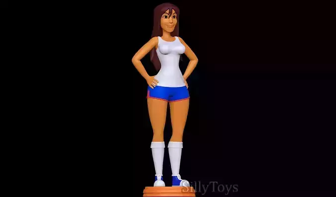 Jessica - Scooby Doo Camp Scare 3D print model