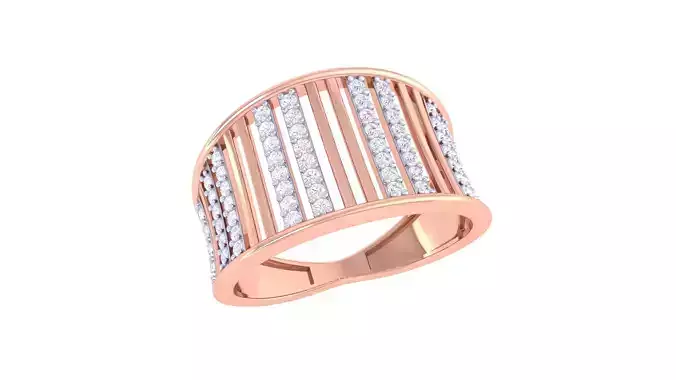 Women Fancy Stylish Ring 3dm STL OBJ FBX Renders Details