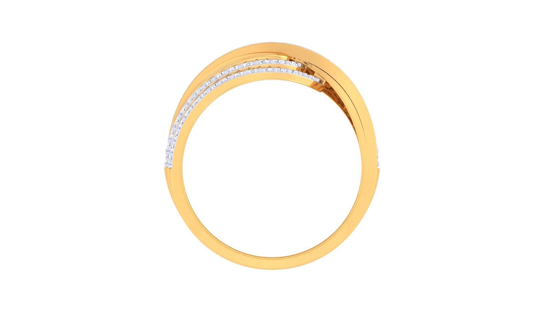 Fancy Stylish Ring 3dm STL OBJ FBX Renders Details 3D print model_4