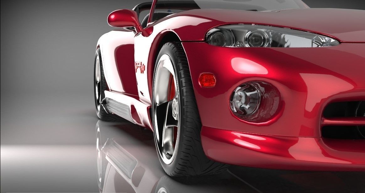 1992 Dodge Viper 3D model_8