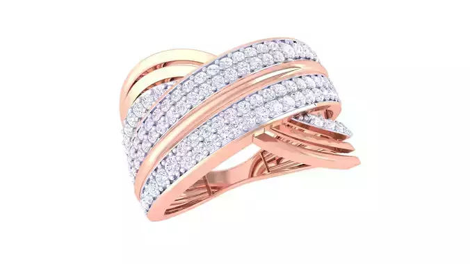 Fancy Stylish Ring 3dm STL OBJ FBX Renders Details