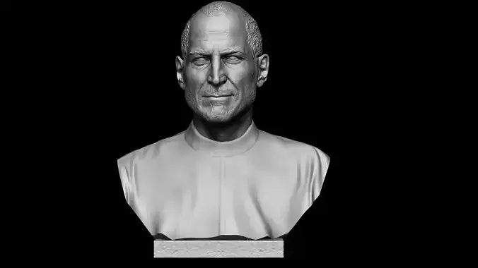 Steve Jobs 3D print model