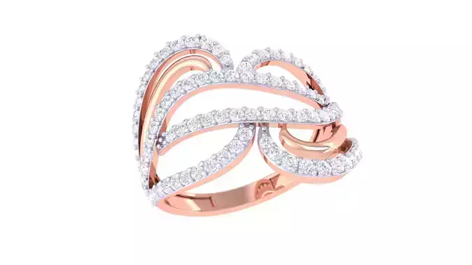 Fancy Stylish Ring 3dm STL OBJ FBX Renders Details