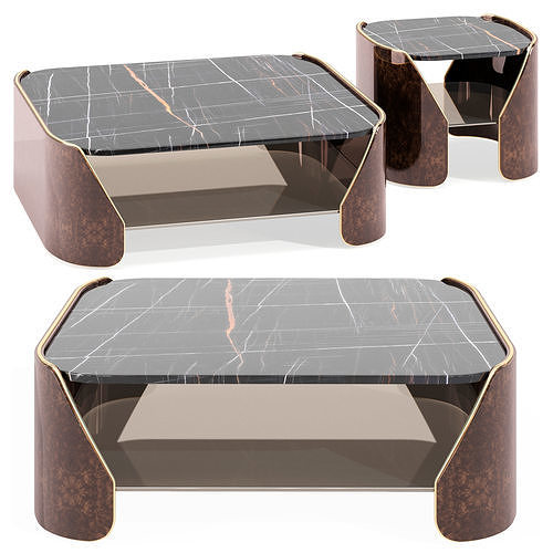 FITZGERALD LOW TABLE 3D model