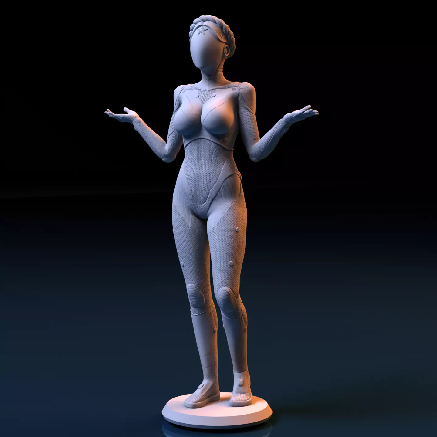 ATOMIC HEART TWINS FANART 3D print model