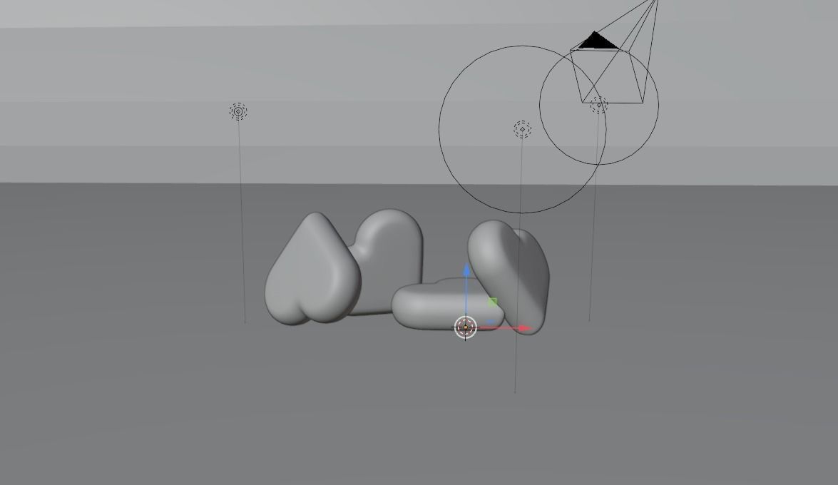 Candy heart Free 3D model_3