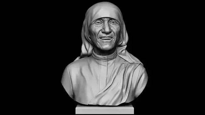 Mother Teresa 3D print model