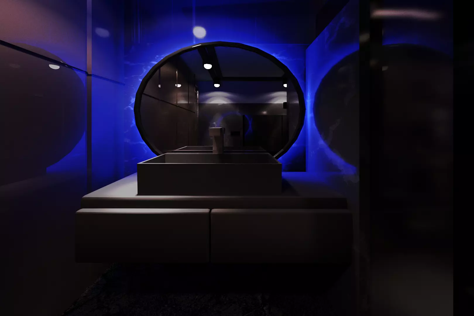 Bathroom design  3D model_0