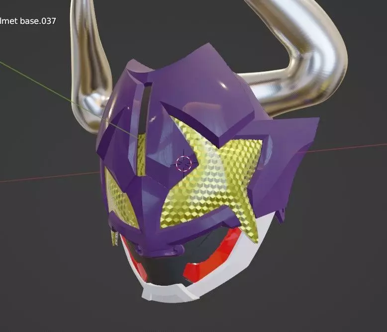 Magnum Form JAW ONLY for Kamen rider Buffa helmet 3D print model_0