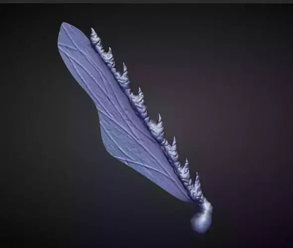 WING11 high poly sculpt