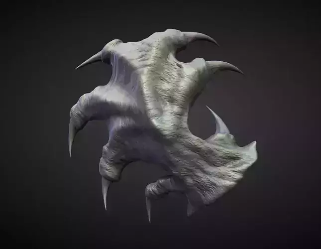 WING12 high poly sculpt