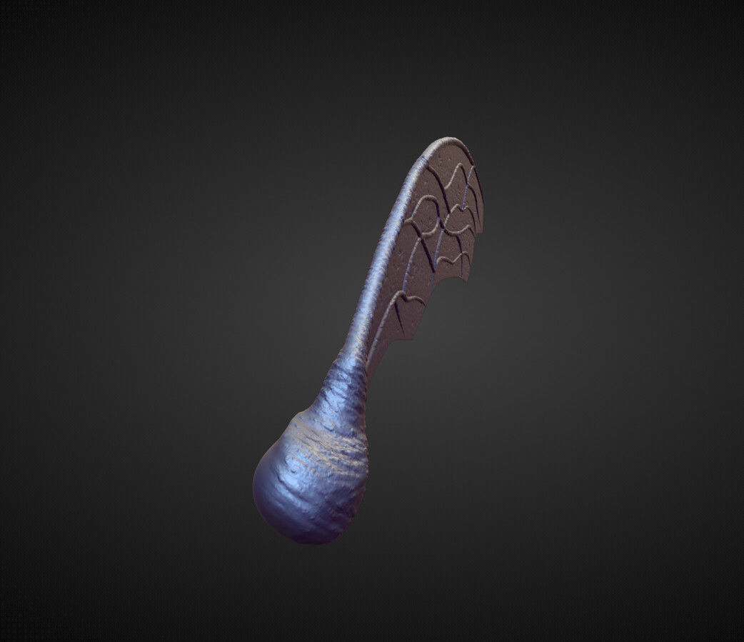 WING15 high poly sculpt 3D model_3