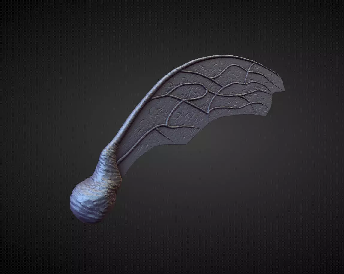 WING15 high poly sculpt 3D model_0