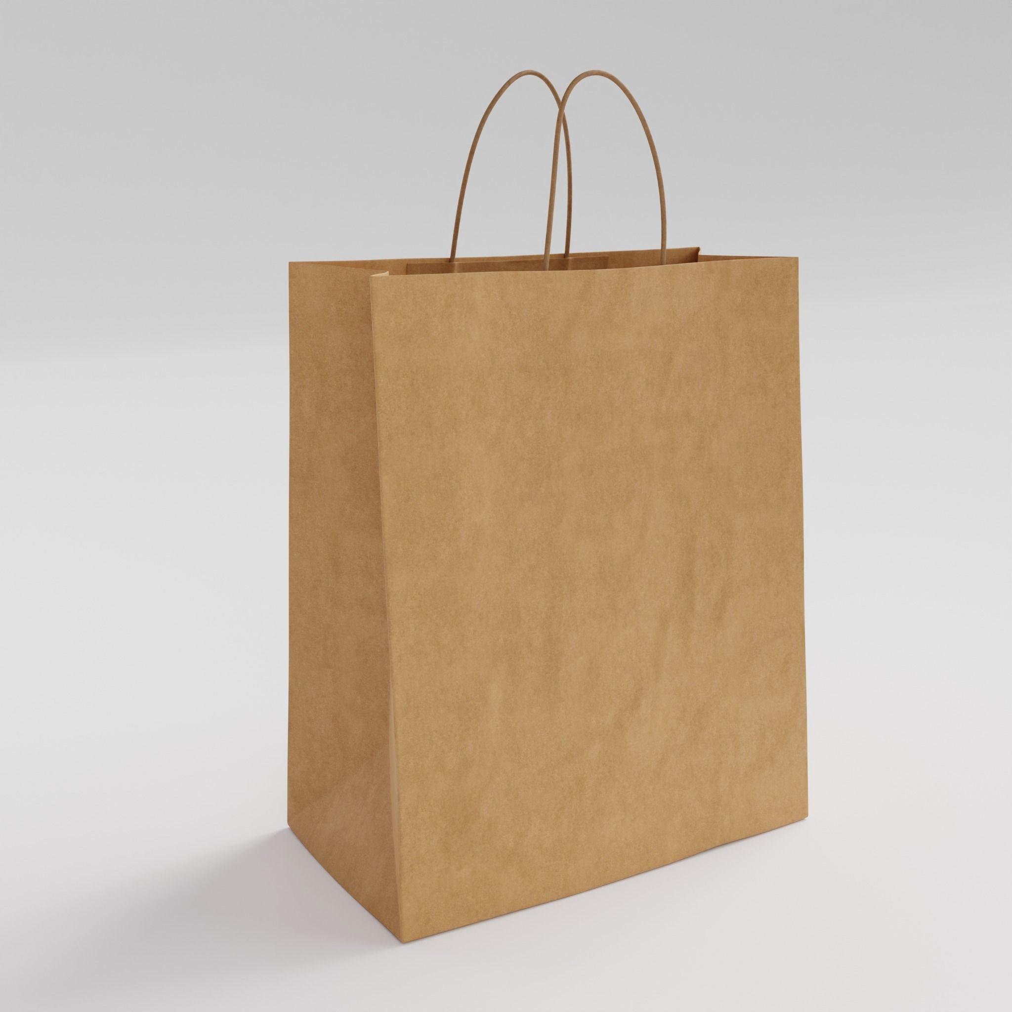 Shopping Bag 1 3D model_1