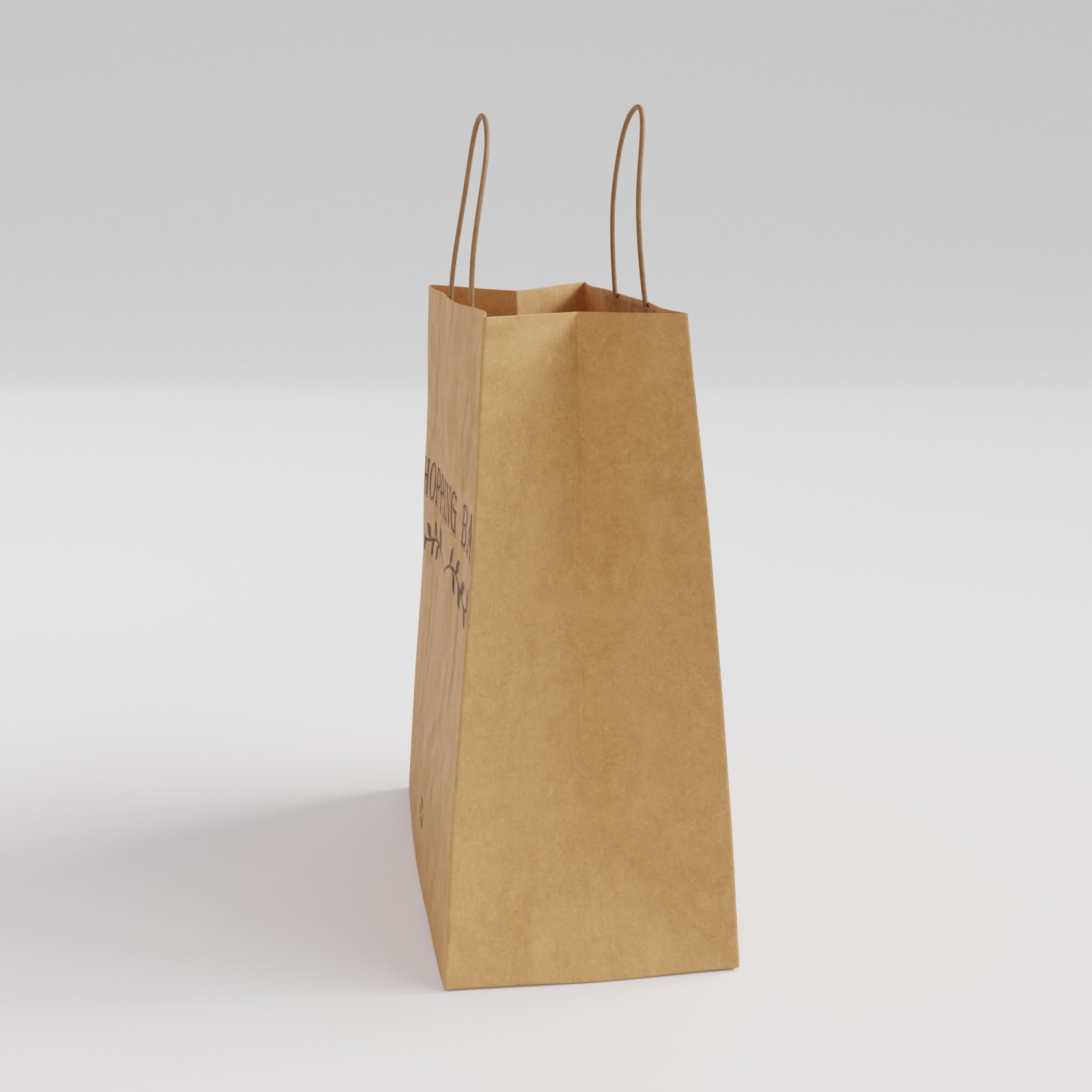 Shopping Bag 1 3D model_8