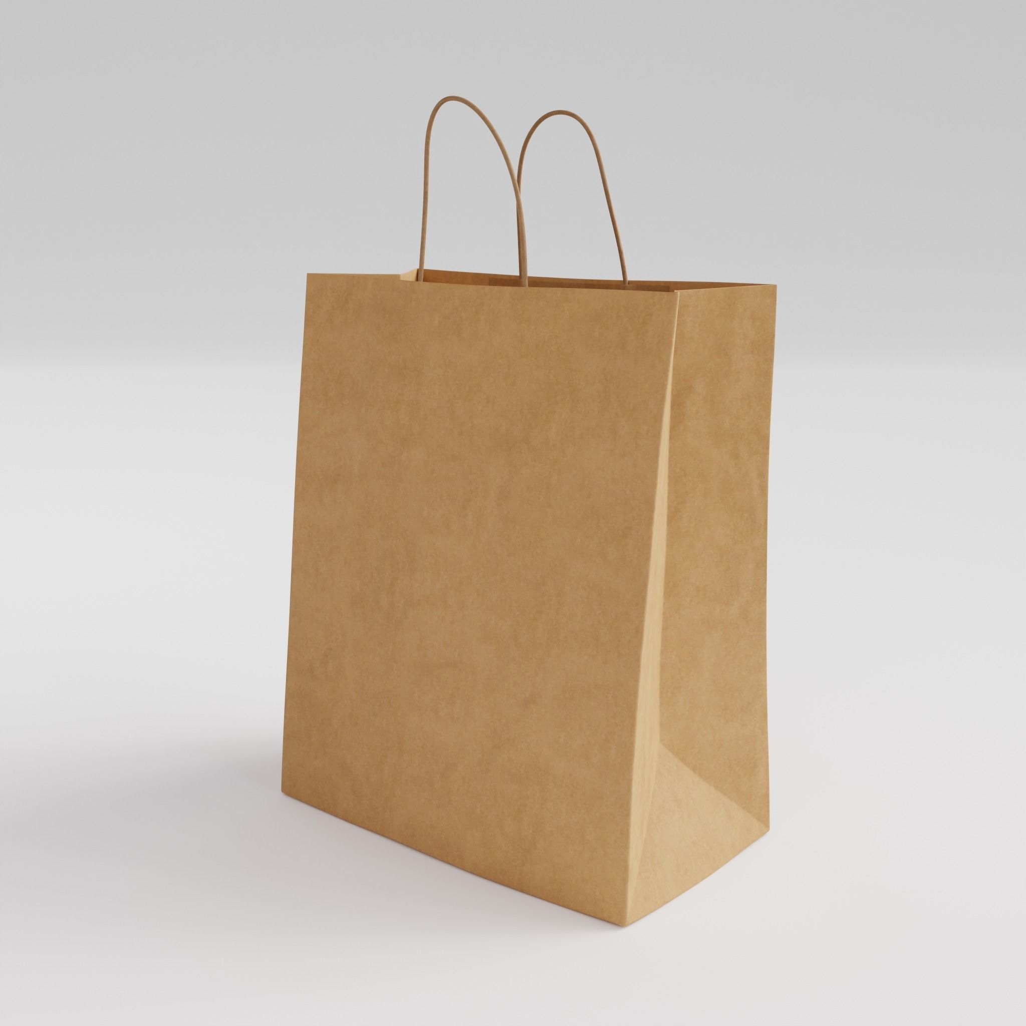 Shopping Bag 1 3D model_5