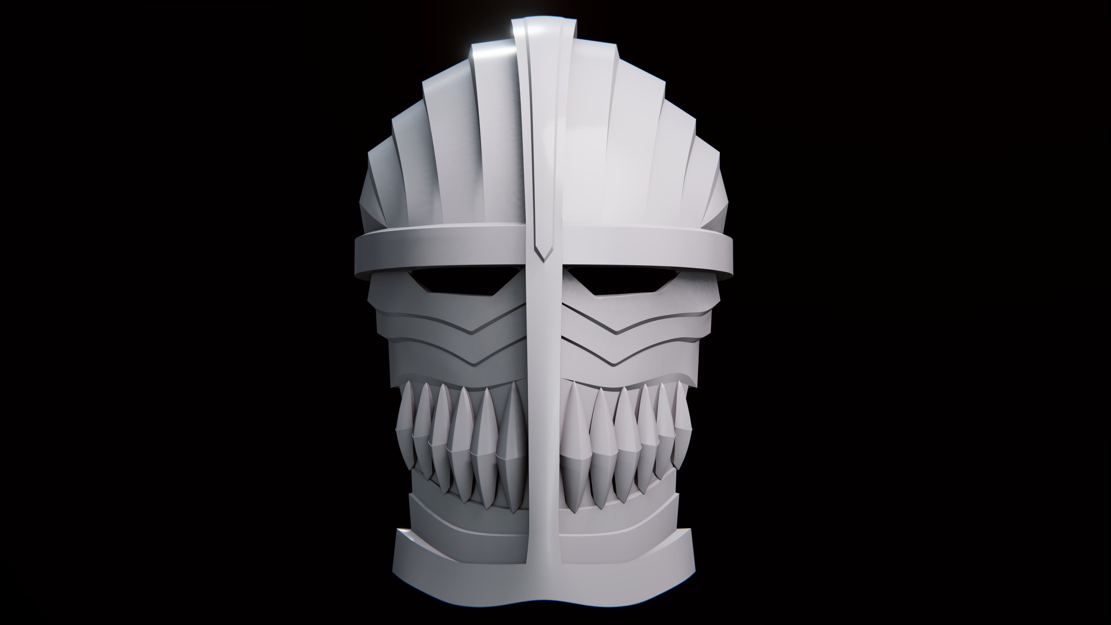 HIRAKO SHINJI HOLLOW 5 DIFFERENT VERSIONS 3D print model_7