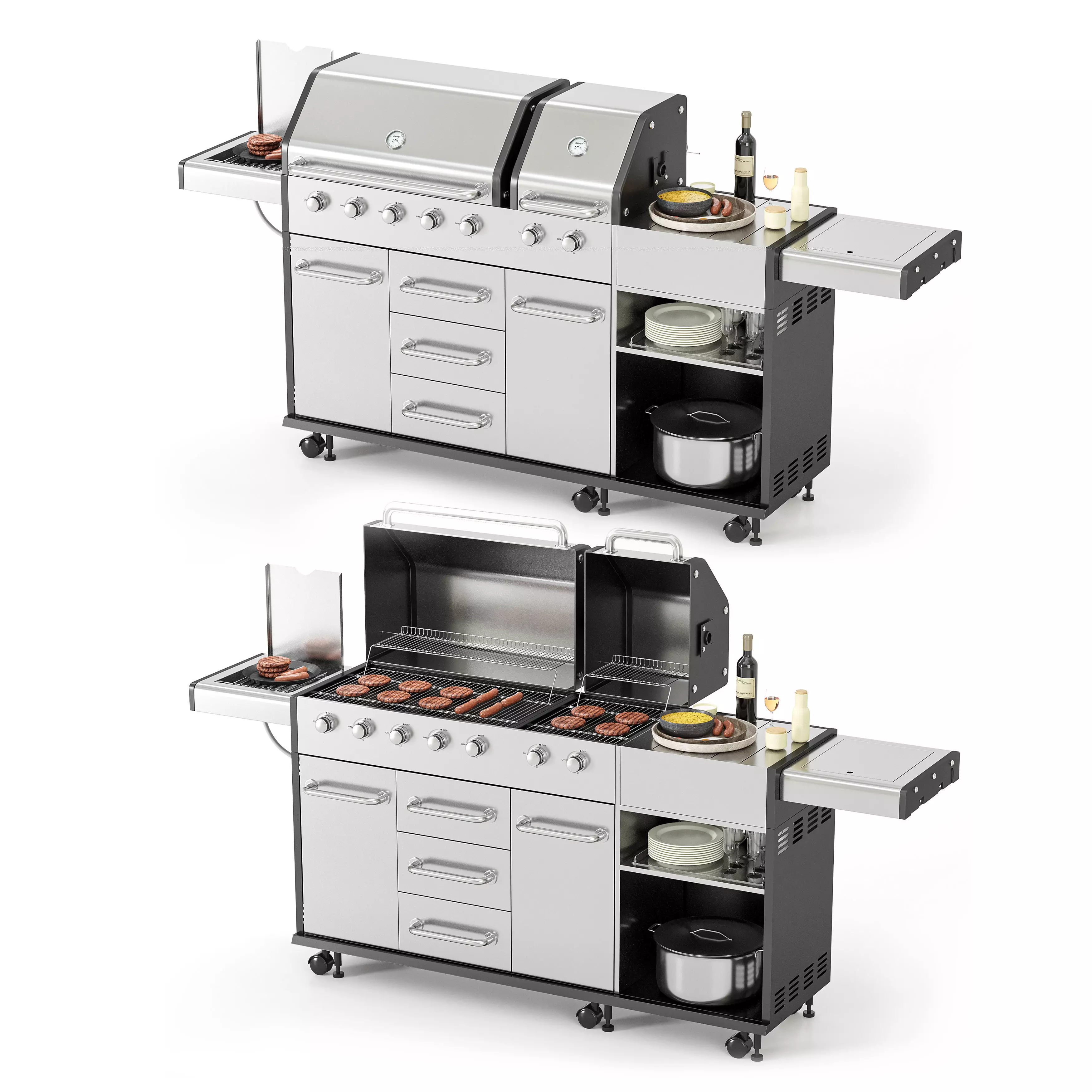 Barbecue 19 3D model_0