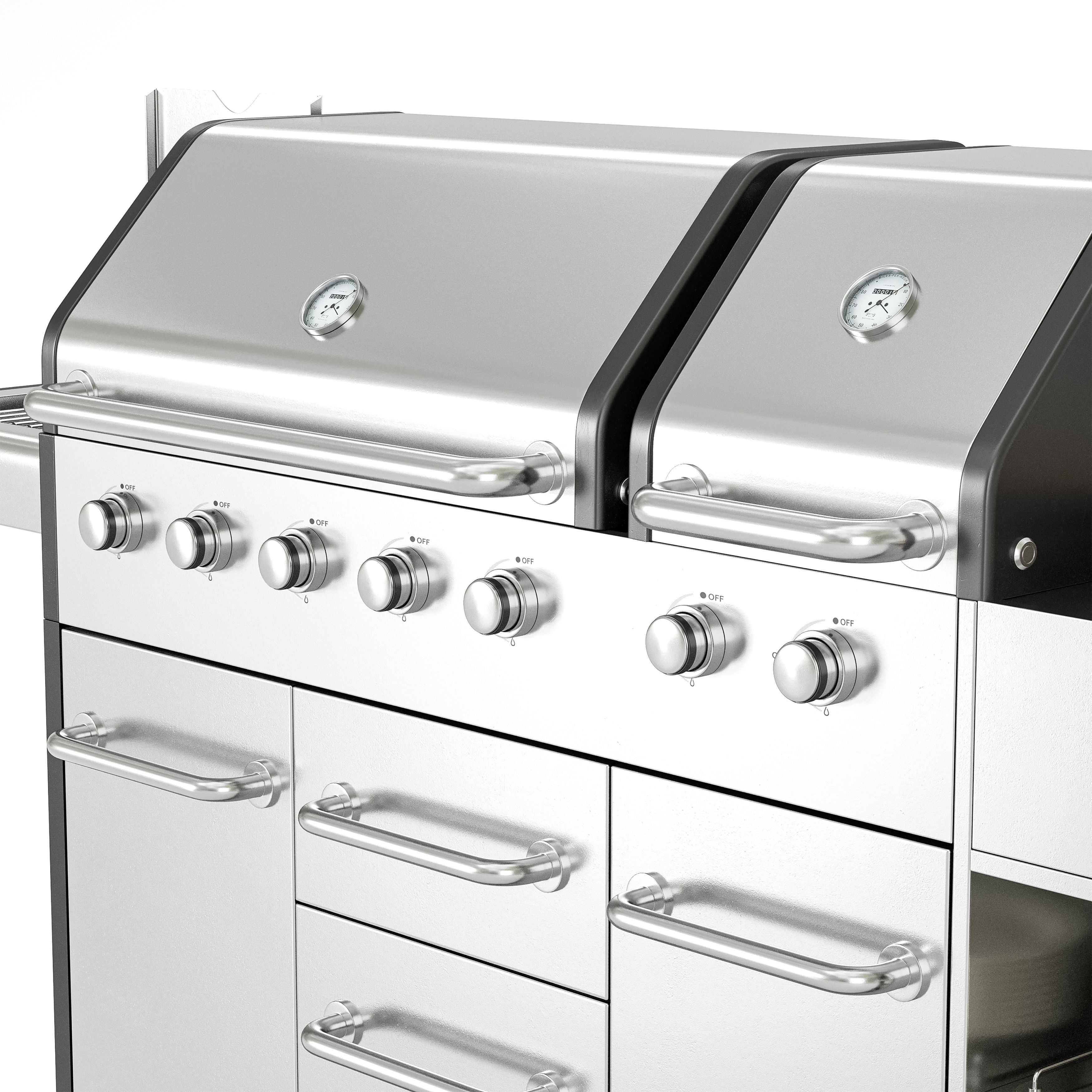 Barbecue 19 3D model_4