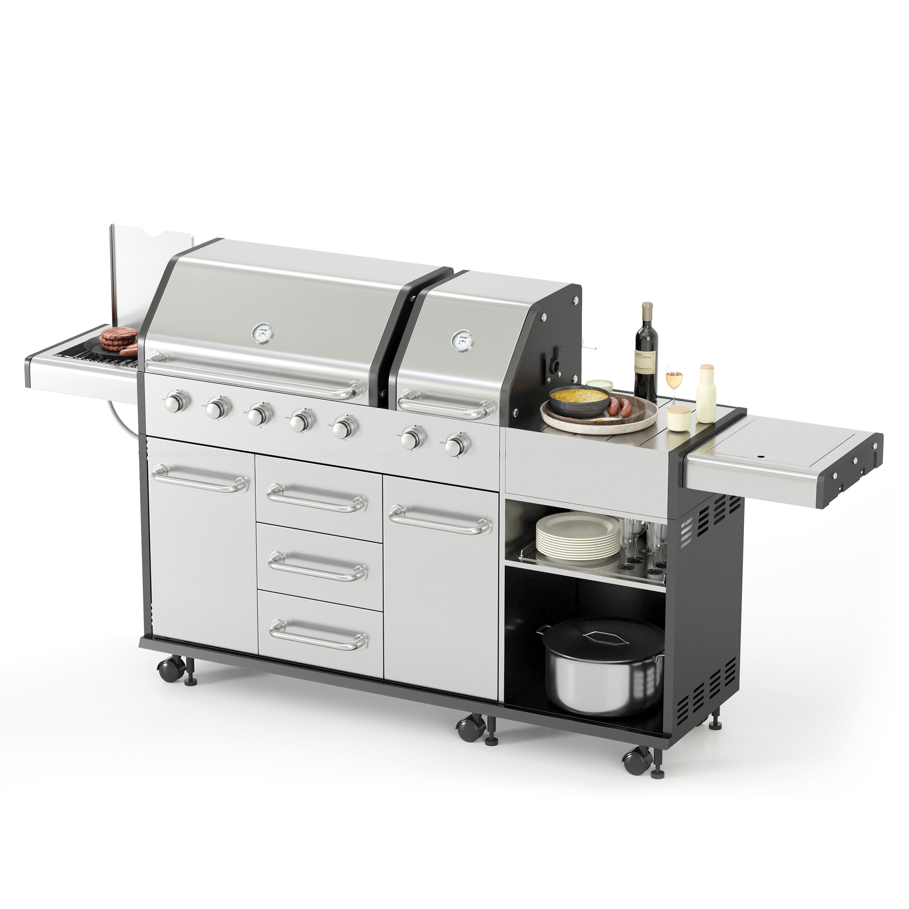 Barbecue 19 3D model_8